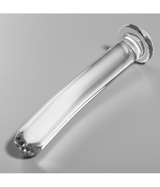 NEBULA SERIES BY IBIZA - MODELL 17 DILDO BOROSILIKATGLAS KLAR 18.5 CM -O- 3 CM