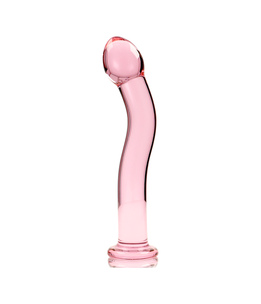 NEBULA SERIES BY IBIZA - MODELL 18 DILDO BOROSILIKATGLAS ROSA 18.5 CM -O- 3.5 CM
