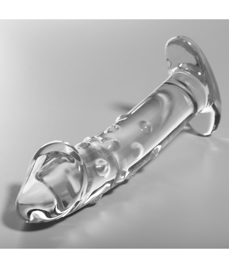 NEBULA SERIES BY IBIZA - MODELO 19 DILDO CRISTAL TRANSPARENTE 18.5 CM -O- 4 CM