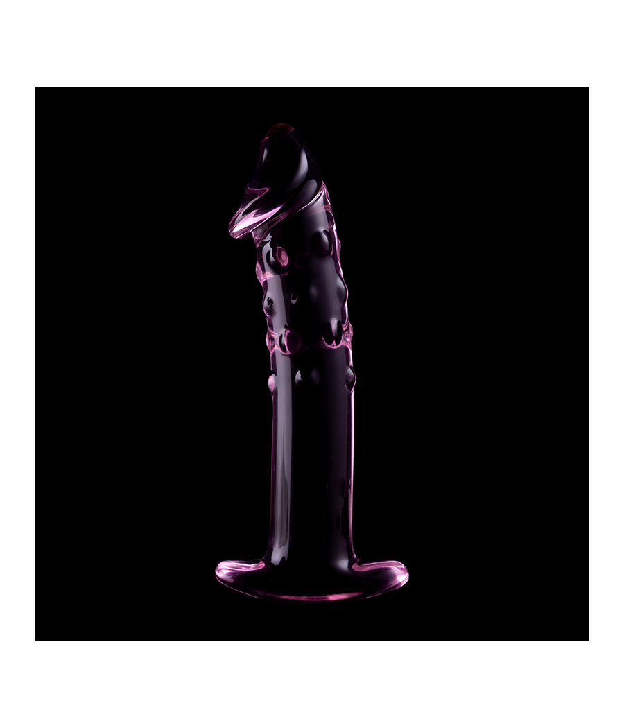 NEBULA SERIES BY IBIZA - MODELO 19 DILDO CRISTAL ROSA 18.5 CM -O- 4 CM