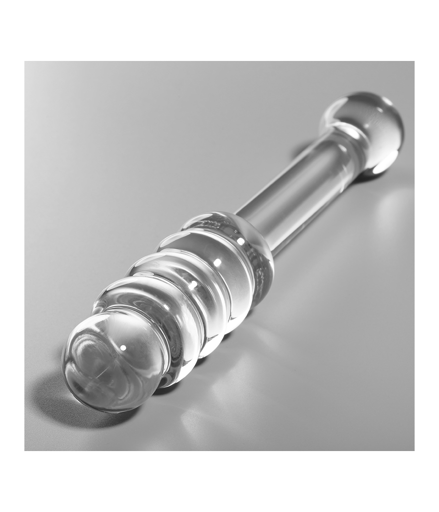 NEBULA SERIES BY IBIZA - MODELL 20 DILDO BOROSILIKATGLAS KLAR 20.5 CM -O- 3 CM