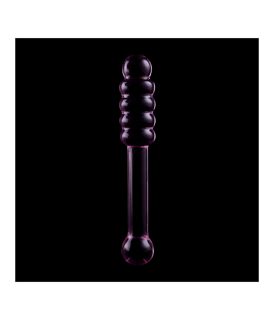 NEBULA SERIES BY IBIZA - MODELO 20 DILDO CRISTAL ROSA 20.5 CM -O- 3 CM