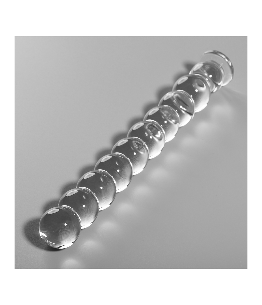 NEBULA SERIES BY IBIZA - MODÈLE 22 GODE EN VERRE BOROSILICATE CLAIR 21.5 CM -O- 2.5 CM