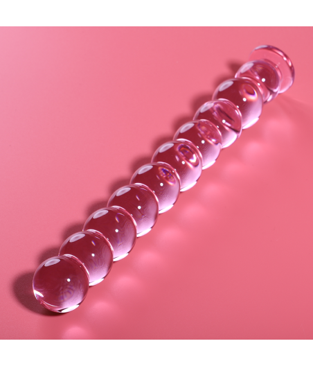 NEBULA SERIES BY IBIZA - MODELO 22 DILDO CRISTAL ROSA 21.5 CM -O- 2.5 CM