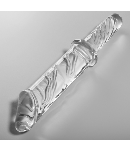 NEBULA SERIES BY IBIZA - MODELO 24 DILDO CRISTAL TRANSPARENTE 28.5 CM -O- 5 CM