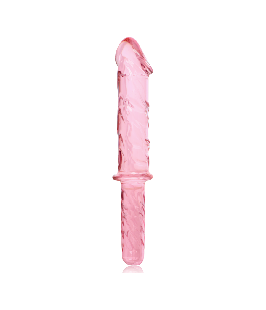 NEBULA SERIES BY IBIZA - MODELL 24 DILDO BOROSILIKATGLAS ROSA 28.5 CM -O- 5 CM
