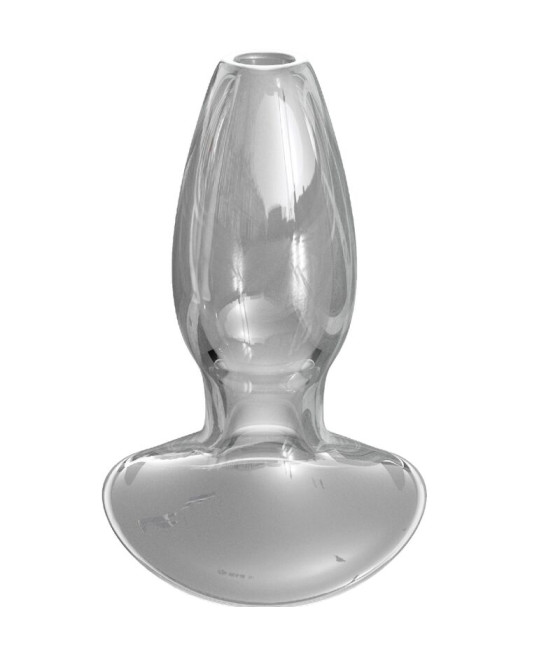 PLUG ANAL DE CRISTAL ERGONÓMICO PARA ESTIMULACIÓN ANAL