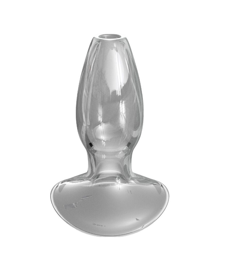 PLUG ANAL DE CRISTAL ERGONÓMICO PARA ESTIMULACIÓN ANAL