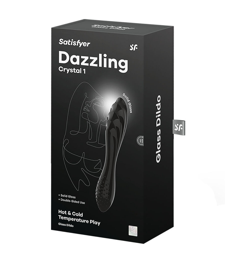 SATISFYER - DAZZLING CRYSTAL NEGRO