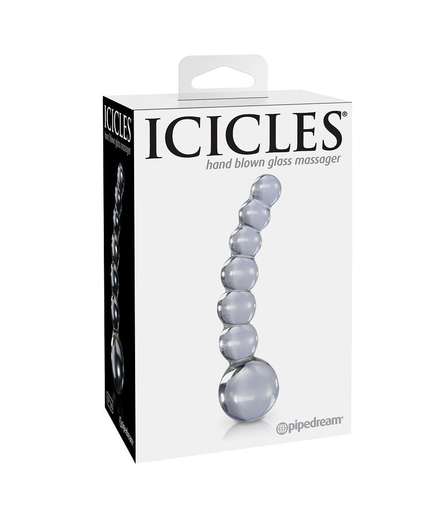 ICICLES - N. 66 MASSAGEADOR TRANSPARENTE