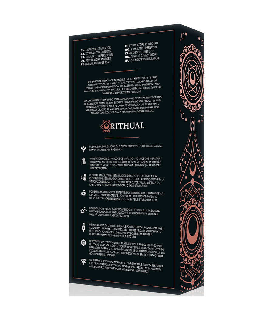 RITHUAL - ANUSARA DOUBLE MOTEUR RECHARGEABLE 2.0 NOIR