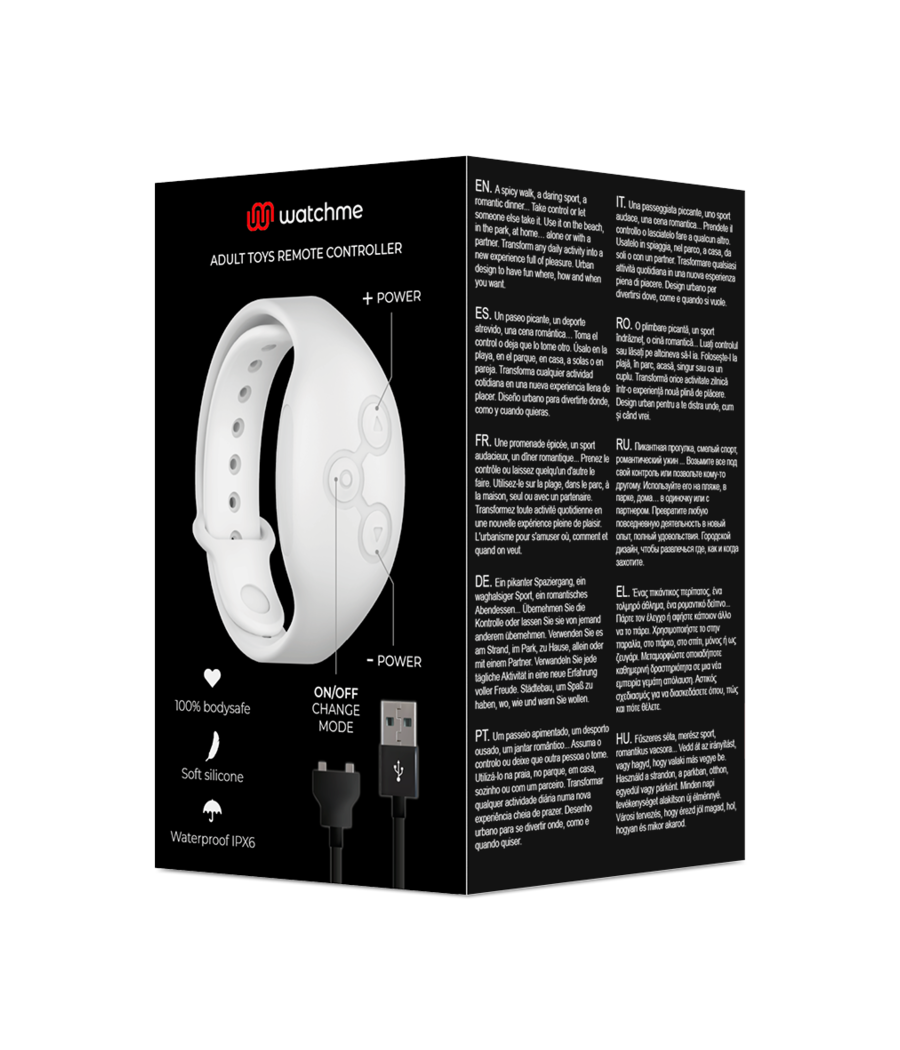 WATCHME - RELOJ CONTROL REMOTO WIRELESS TECHNOLOGY AZABACHE Y COBRE