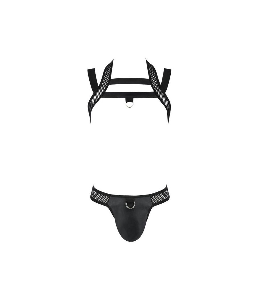 PASSION - 043 SET JACOB NEGRO L/XL