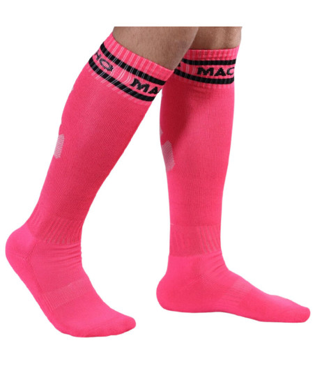 MACHO - CALCETINES LARGOS TALLA ÚNICA ROSA