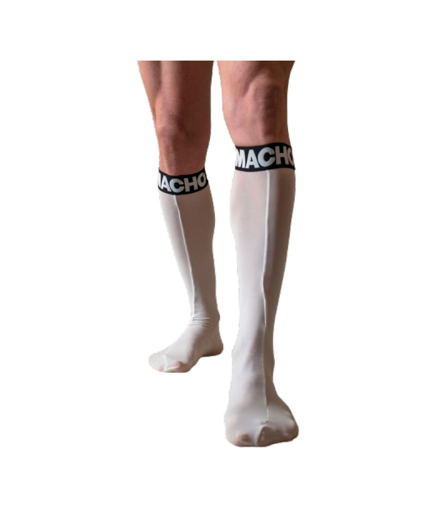 MACHO - CALZINI SOTTILI TAGLIA UNICA BIANCO