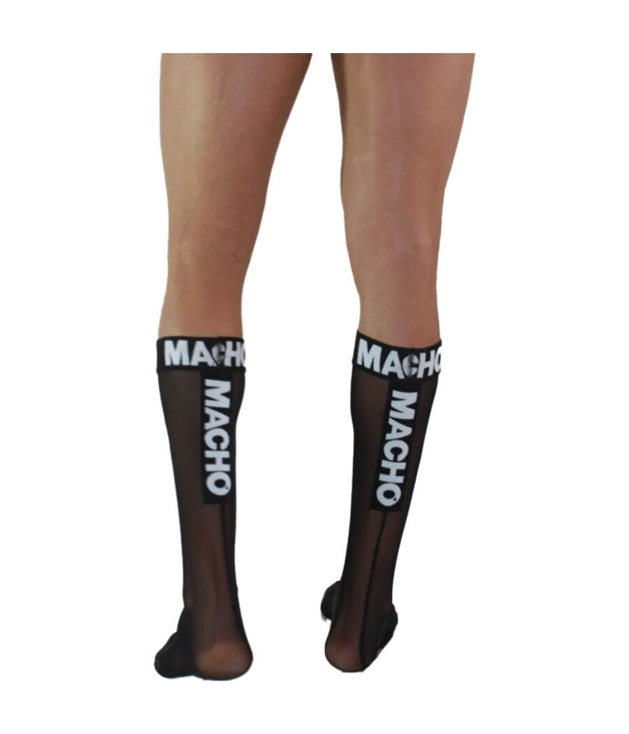 MACHO - CHAUSSETTES FINES TAILLE UNIQUE NOIRES