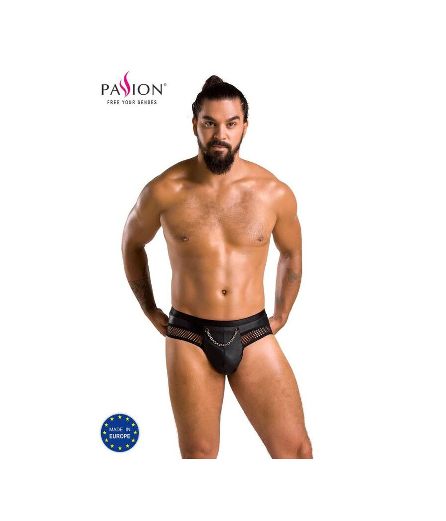 PASSION - 030 SLIP APERTO TOM NERO L/XL