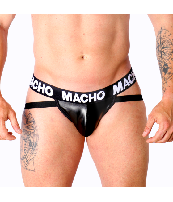 MACHO - MX25NC JOCK CUIR NOIR XL