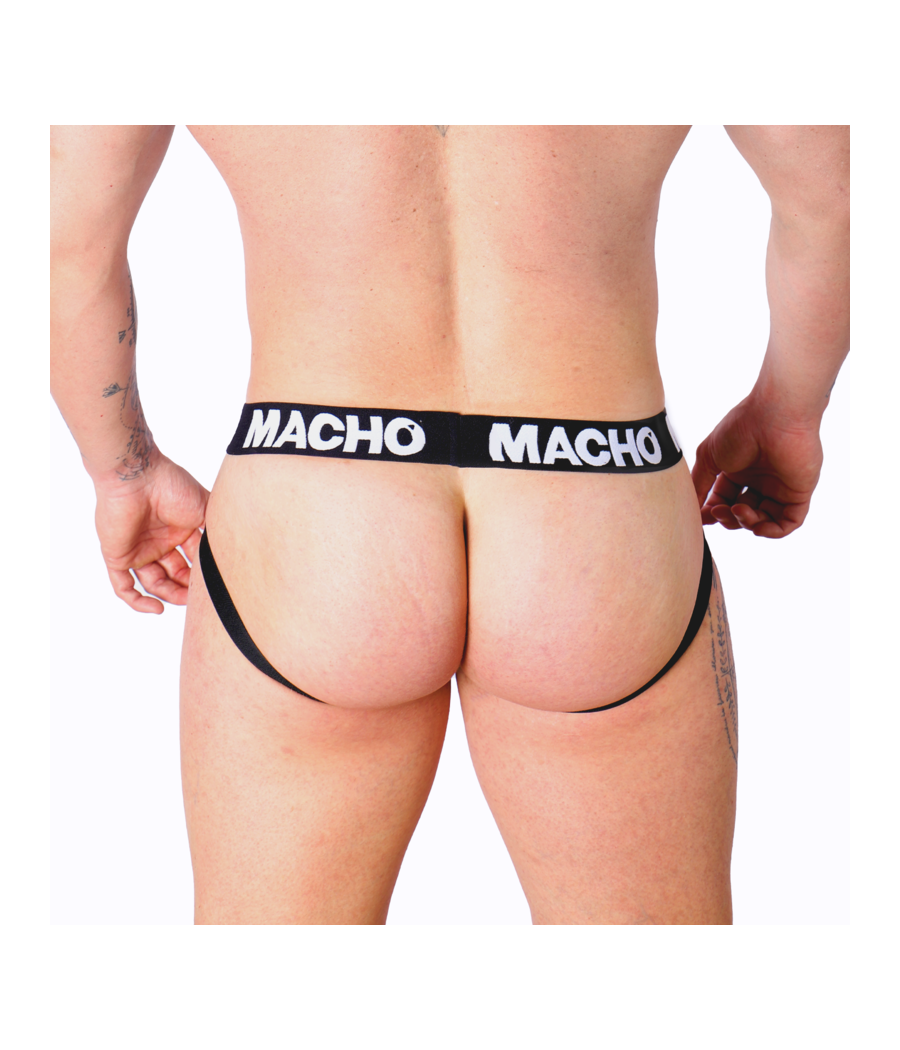 MACHO - MX26X1 JOCK REJILLA BLANCO L