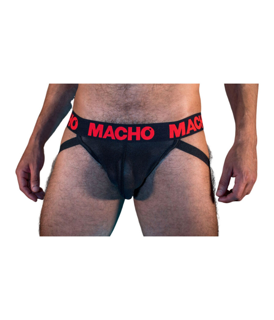 MACHO - MX26X2 JOCK BLACK/RED XL
