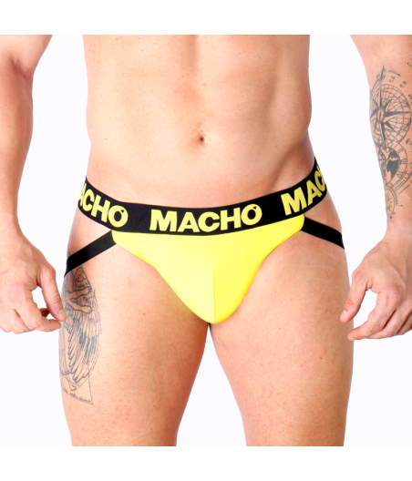 MACHO - MX25A JOCK LYCRA GIALLO S