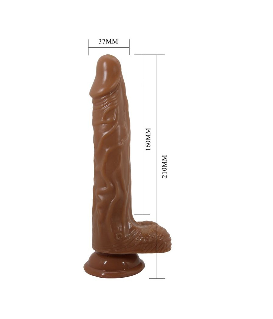 BAILE - BODACH REALISTIC VIBRATOR WITH REMOTE CONTROL SUCTION CUP