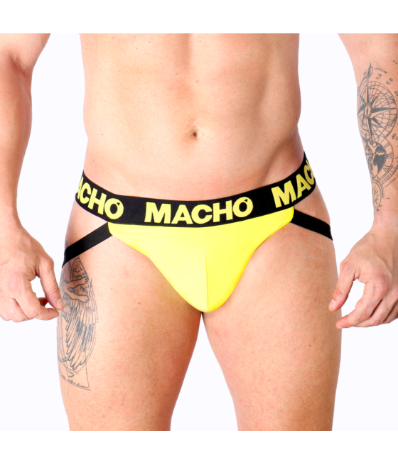 MACHO - MX25A JOCK LYCRA GELB M