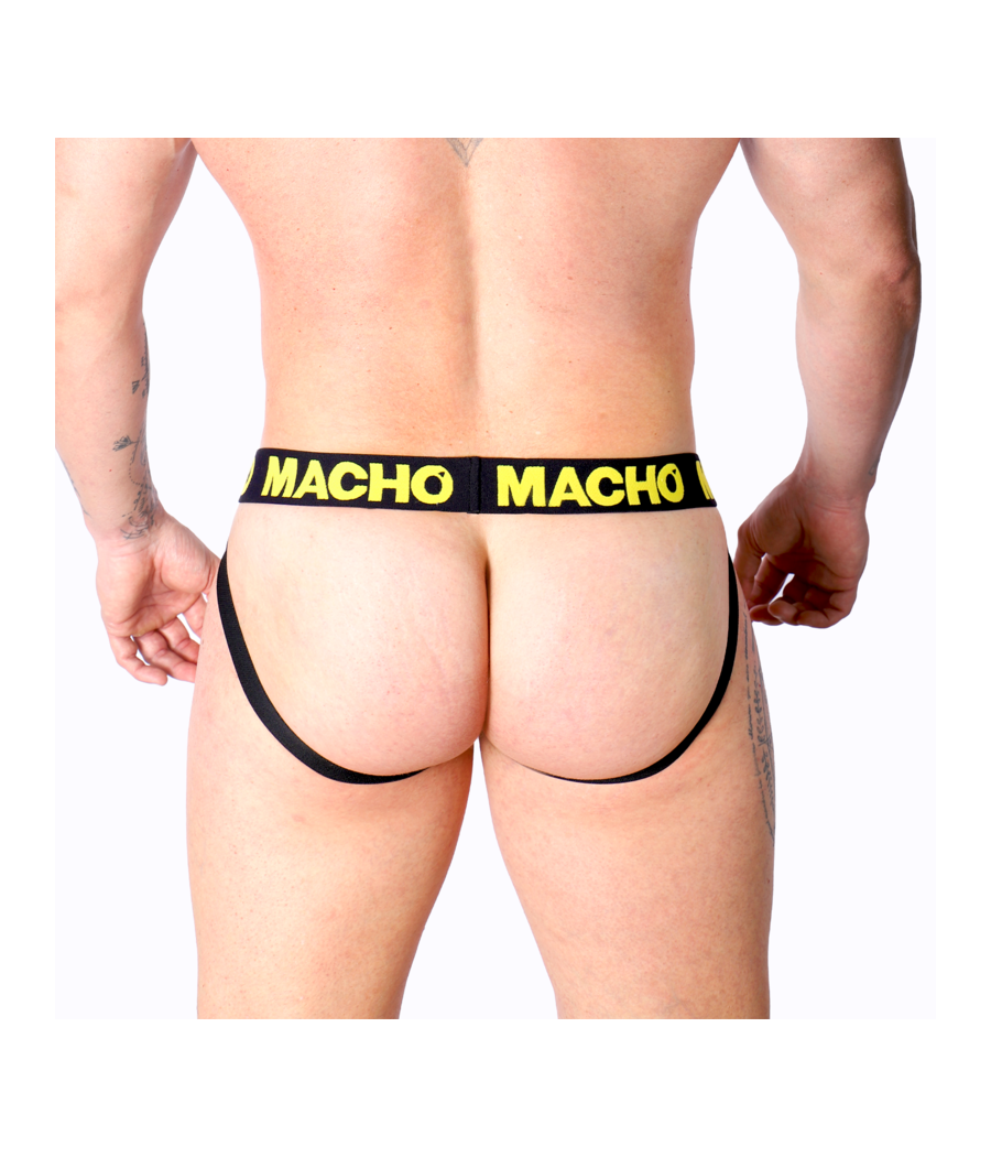 MACHO - MX25A JOCK LYCRA GIALLO M