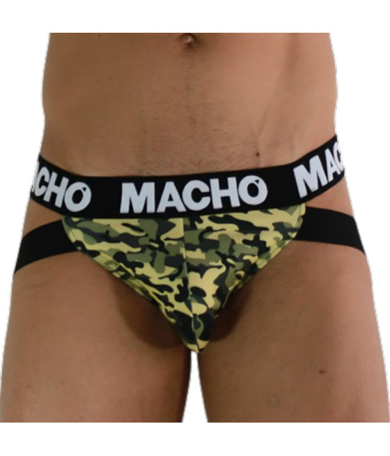 MACHO - MX28MV JOCK VERDE MILITARE L