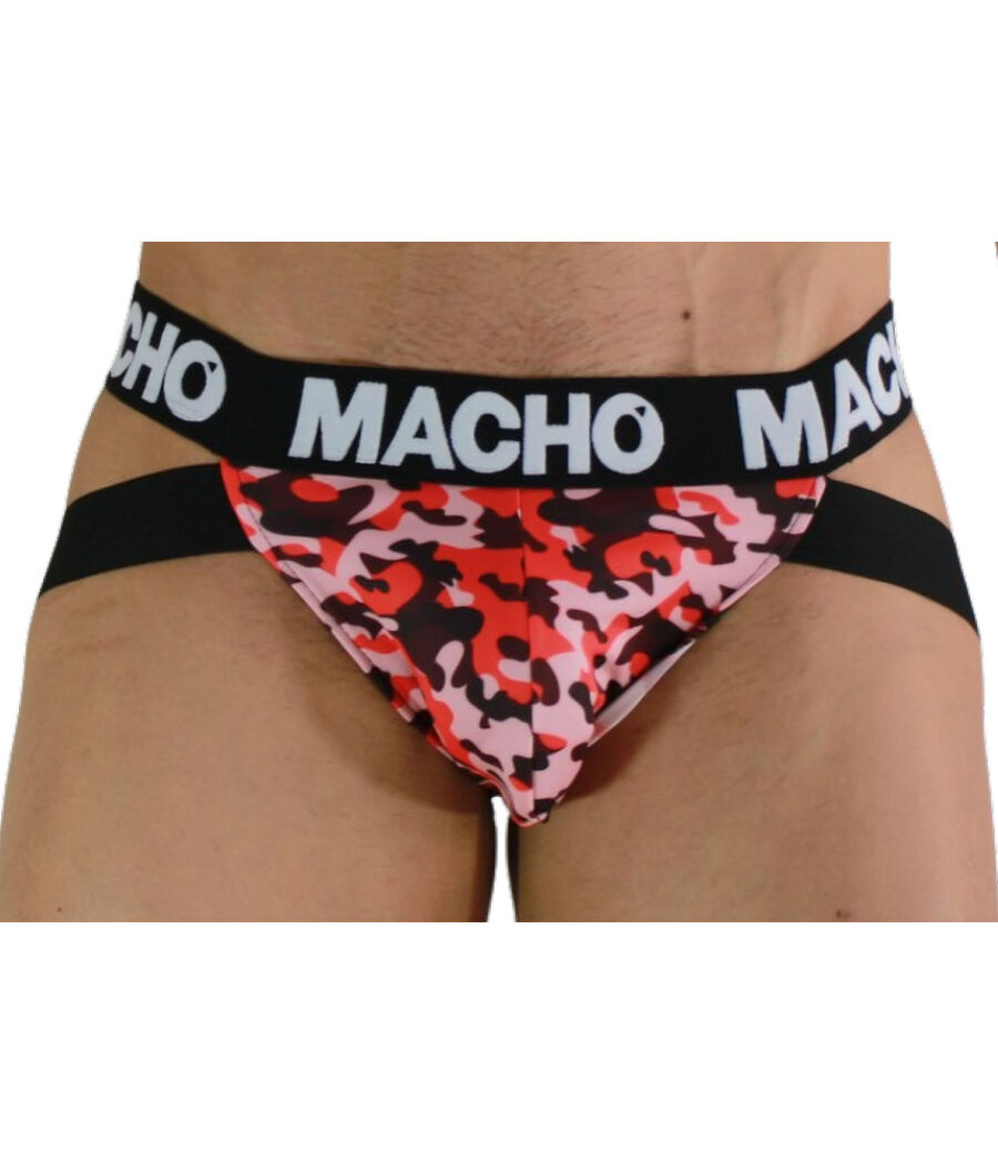 MACHO - MX28MR JOCK MILITARE ROSSO S