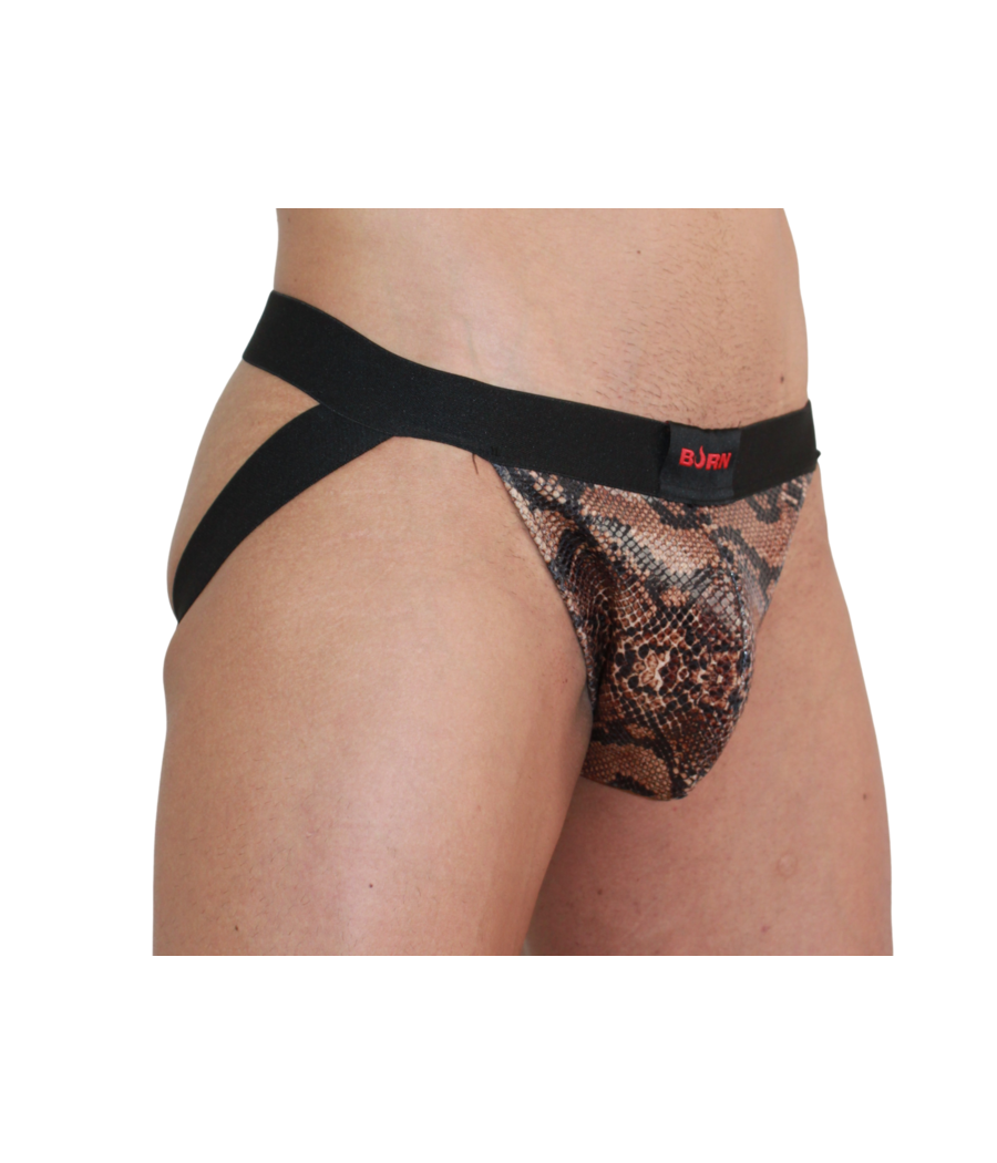 BURN - 002 JOCK SNAKE SCHWARZ M