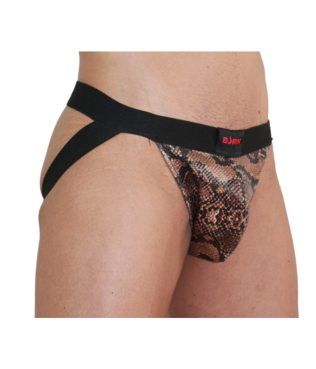 BURN - 002 JOCK SNAKE PRETO XL