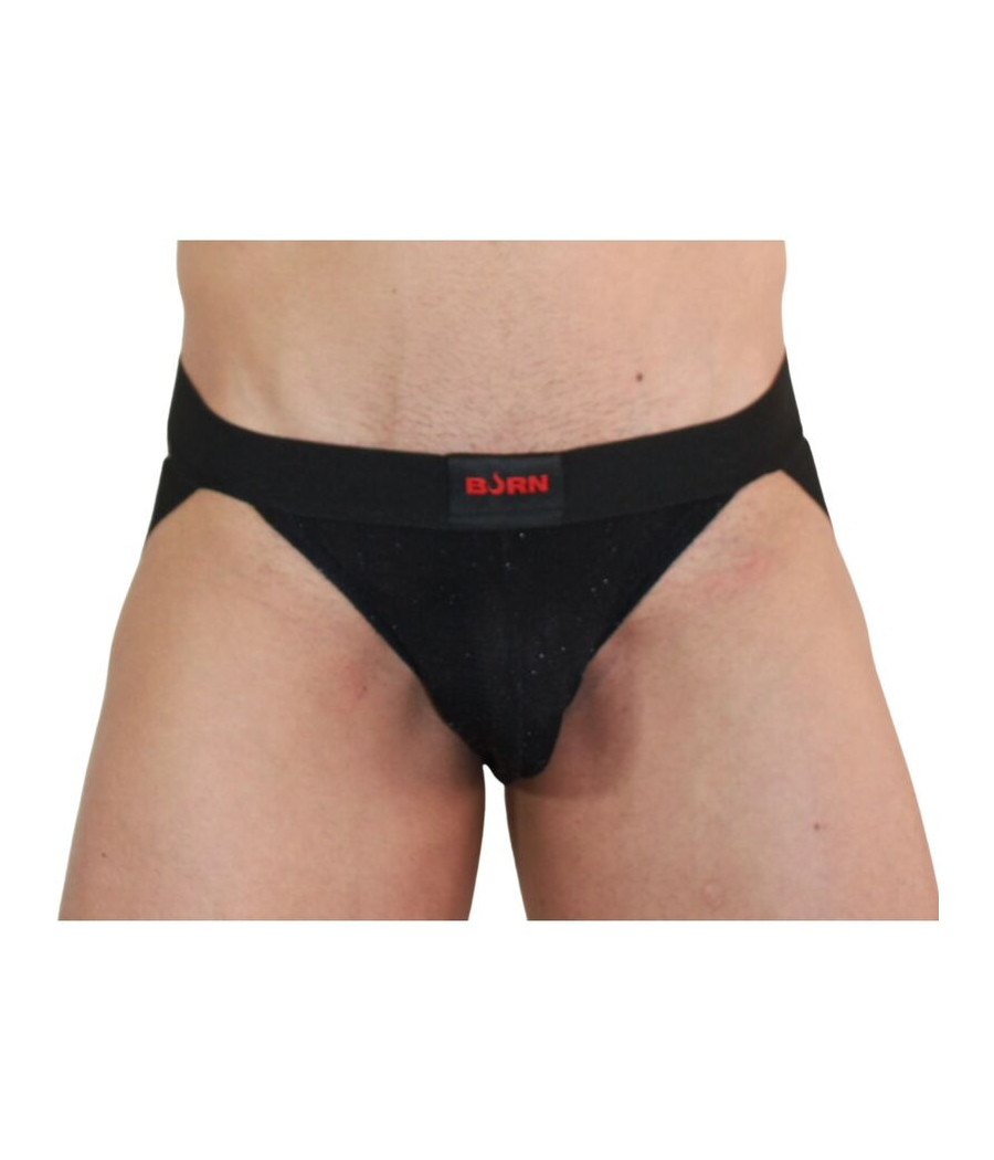 BURN - 003 JOCK GLÄNZEND SCHWARZ M