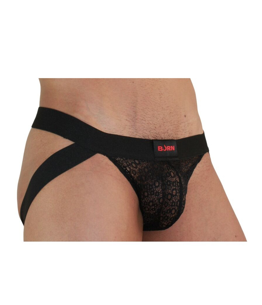 BURN - 005 JOCK LINGERIE PRETO M