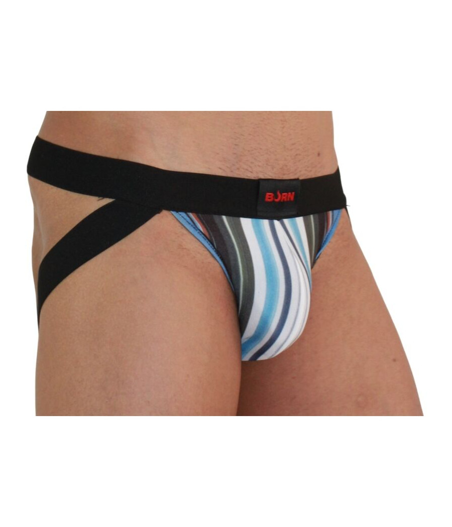 BURN - 009 JOCK MEHRFARBIG / SCHWARZ XL