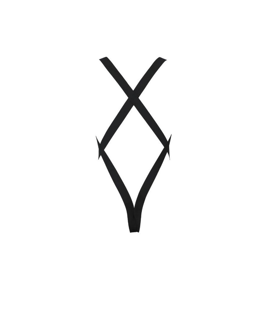 PASSION - 040 BODY LEON NOIR L/XL