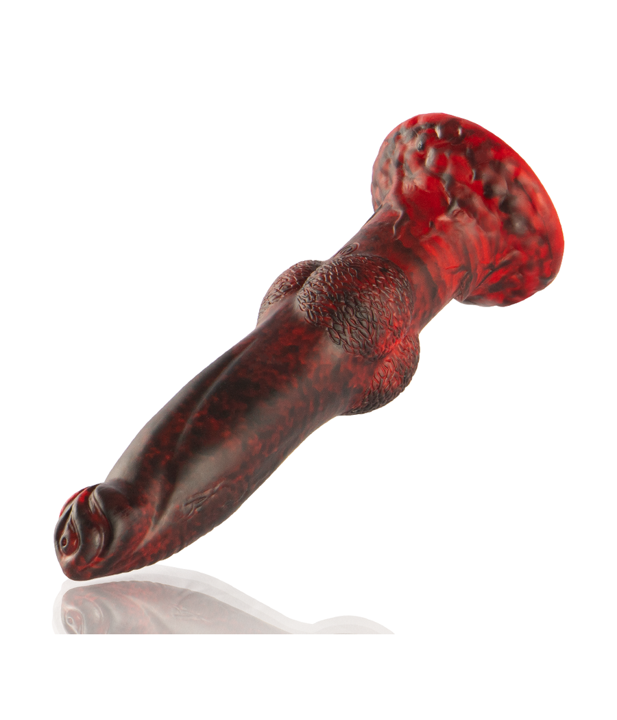 EPIC - PROMETHEUS DILDO TITAN EN LLAMAS RECARGABLE CONTROL REMOTO