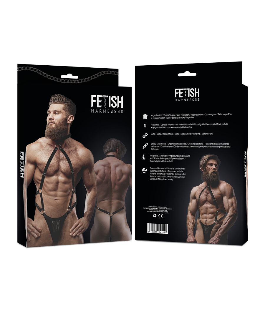 FETISH SUBMISSIVE ATTITUDE - ARNÉS ECOPIEL JOCK STRAP HOMBRE