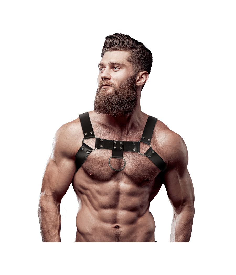 FETISH SUBMISSIVE ATTITUDE - ARNÉS ECOPIEL PECHO HOMBRE