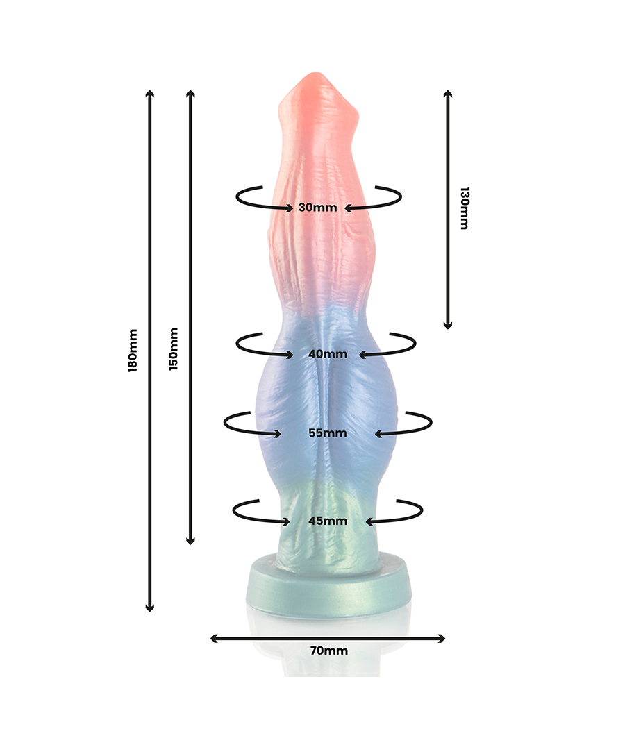 EPIC - ARION DILDO SINFONÍA DEL PLACER RECARGABLE CONTROL REMOTO