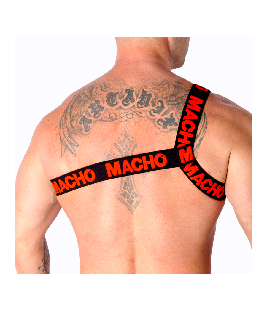 MACHO - RÖMISCHES GESCHIRR ROT L/XL