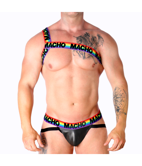 MACHO - ARNÉS ROMANO PRIDE S/M