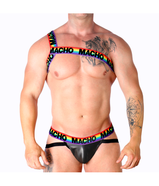 MACHO - ROMAN HARNESS PRIDE L/XL