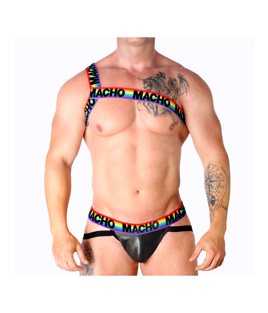 MACHO - ROMAN HARNESS PRIDE L/XL