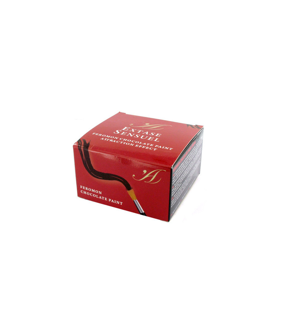 EXTASE SENSUAL - TINTA CORPORAL CHOCOLATE COM EFEITO DE ATRAO 50 ML