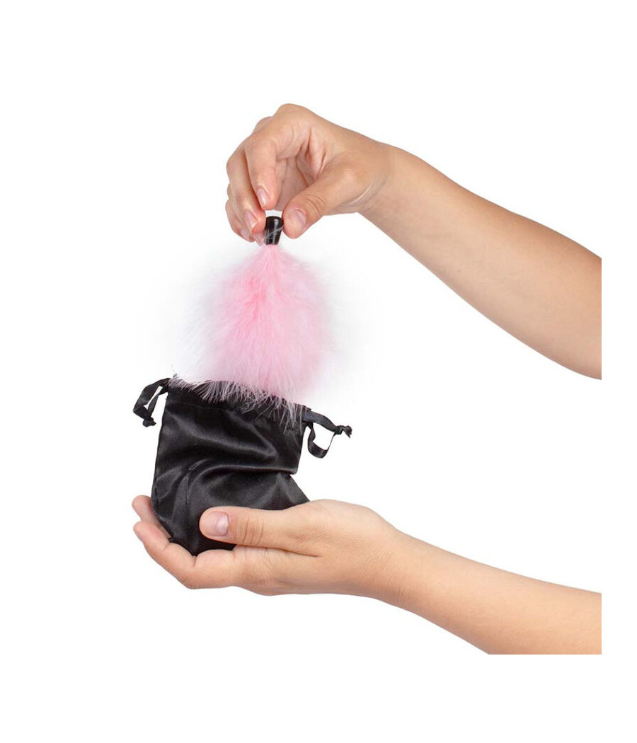 SECRETPLAY - GOLDEN LIGHT KIT SPARKLING STRAWBERRY EDIBLE POWDER & FEATHER