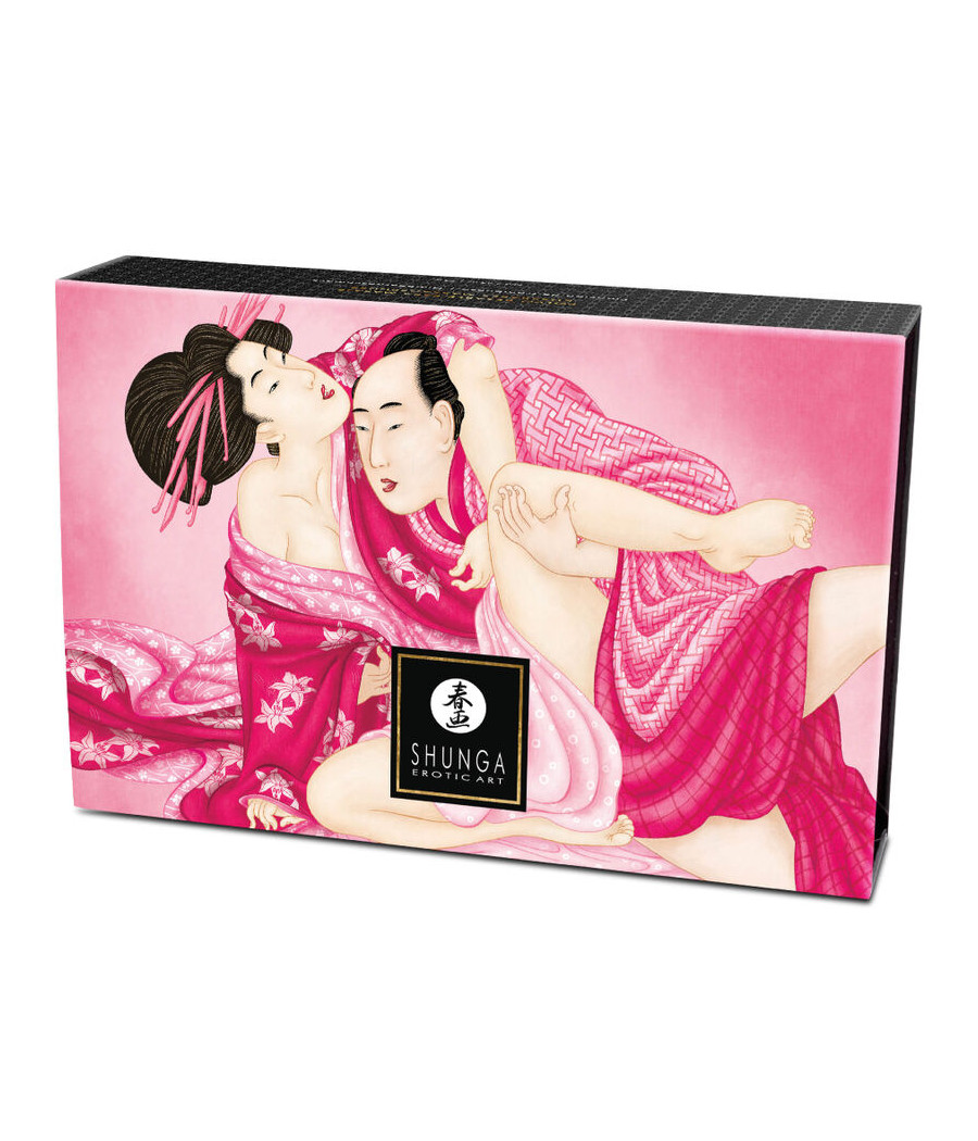 SHUNGA - EDIBLE MASSAGE POWDER KIT RASPBERRY