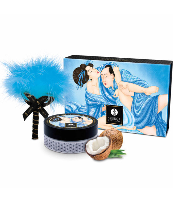 SHUNGA - EDIBLE COCONUT MASSAGE POWDER KIT