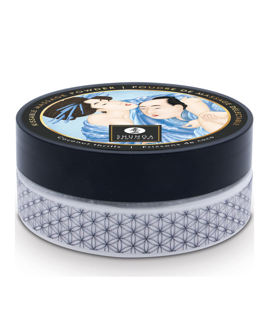 SHUNGA - KIT POLVERE DA MASSAGGIO AL COCCO ALIMENTARE