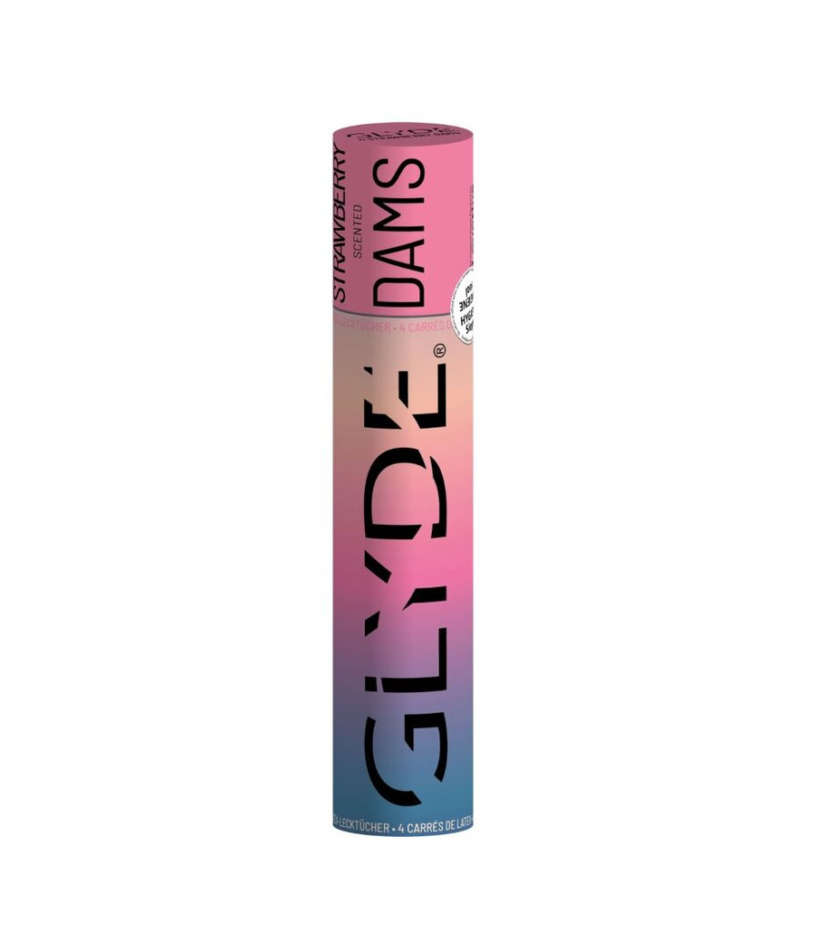 SHEER GLYDE - DAMS LÁMINAS LATEX SEXO ORAL FRESA